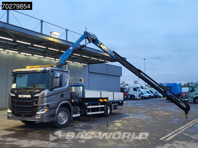 Scania P280 4X2 HMF 1420K-RC Kran Crane Leather seats Automatic Euro 6 - Planbil, Kranbil: bilde 5 Scania P280 4X2 HMF 1420K-RC Kran Crane Leather seats Automatic Euro 6 - Planbil, Kranbil: bilde 5