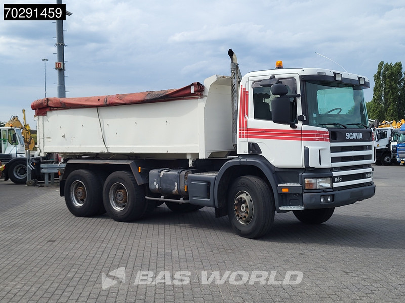 Tippbil Scania P340 6X4 2 side11m3 Bennes Tipper Big-Axle Steelsuspension Manual Euro 3: bilde 10
