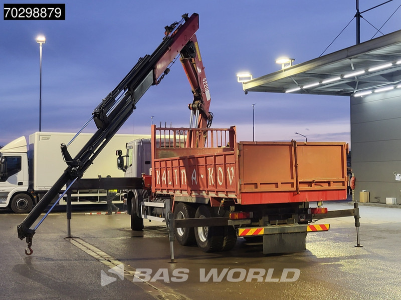 Scania P340 6X4 HMF 4220 K6 Crane Winch Tipper Full Steel Manual Gearbox - Tippbil, Kranbil: bilde 5 Scania P340 6X4 HMF 4220 K6 Crane Winch Tipper Full Steel Manual Gearbox - Tippbil, Kranbil: bilde 5