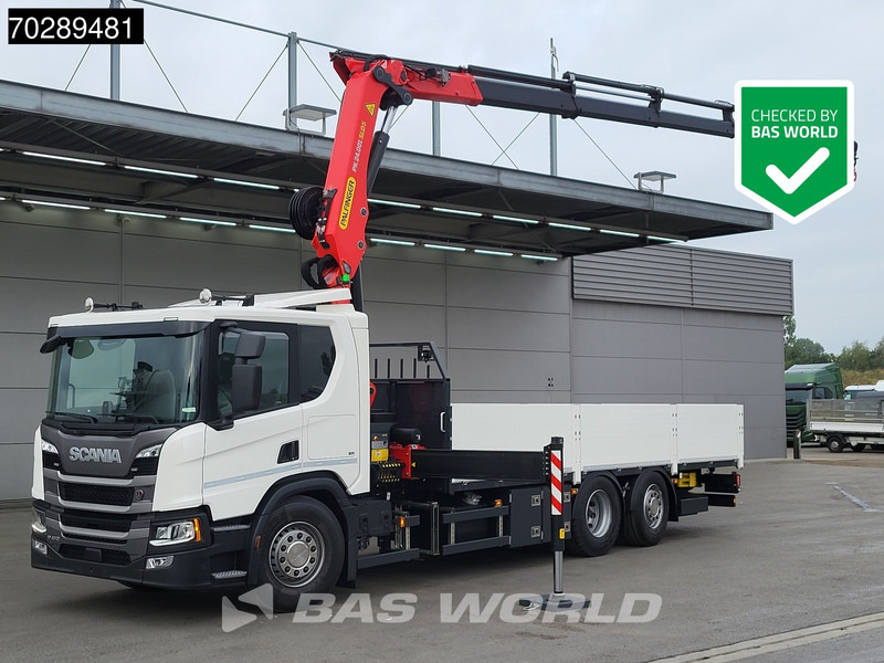 Scania P410 6X2 NEW! Palfinger PK24-001 SLD 5 Kran Crane Retarder Lift+steering axle - Planbil, Kranbil: bilde 1 Scania P410 6X2 NEW! Palfinger PK24-001 SLD 5 Kran Crane Retarder Lift+steering axle - Planbil, Kranbil: bilde 1