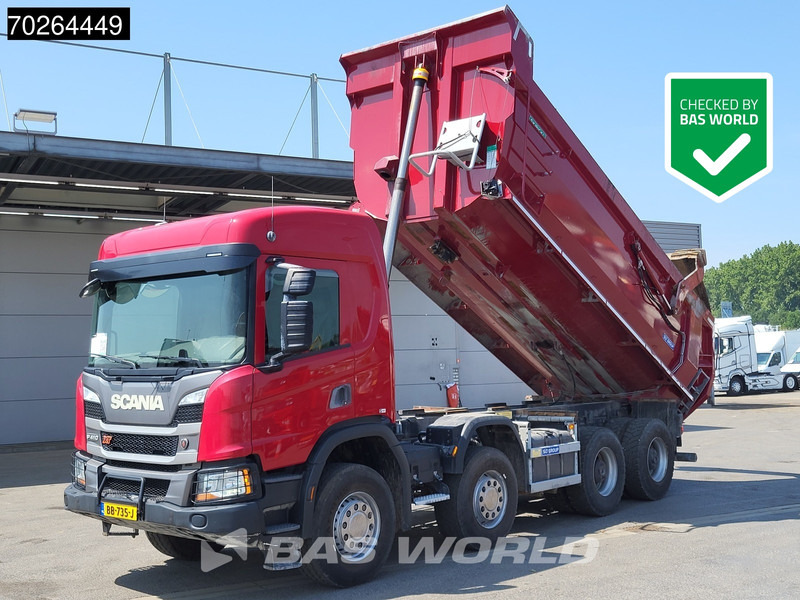 Scania P410 8X4 Big-Axle Steelsuspension Euro 6 - Tippbil: bilde 1 Scania P410 8X4 Big-Axle Steelsuspension Euro 6 - Tippbil: bilde 1