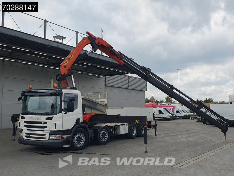 Scania P420 8X4 Palfinger PK 53002-SH Crane Lift+steering Manual Big-Axle Euro 5 - Planbil, Kranbil: bilde 5 Scania P420 8X4 Palfinger PK 53002-SH Crane Lift+steering Manual Big-Axle Euro 5 - Planbil, Kranbil: bilde 5