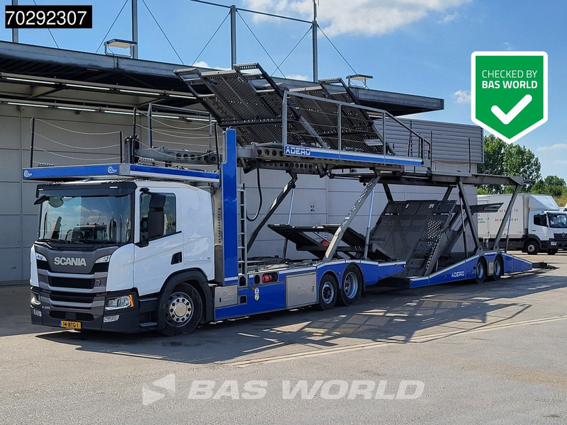 Scania P450 6X2 NL-Truck Car transporter Retarder Standklima Navi ACC LED Euro 6 - Transporter lastebil: bilde 1 Scania P450 6X2 NL-Truck Car transporter Retarder Standklima Navi ACC LED Euro 6 - Transporter lastebil: bilde 1