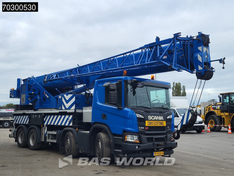 Scania P450 P 8X4 Palfinger/SANY SPC500E Telescopic Crane Retarder Navi Automatic Euro 6 - Kranbil: bilde 3 Scania P450 P 8X4 Palfinger/SANY SPC500E Telescopic Crane Retarder Navi Automatic Euro 6 - Kranbil: bilde 3