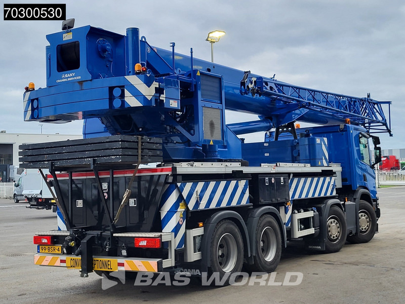 Scania P450 P 8X4 Palfinger/SANY SPC500E Telescopic Crane Retarder Navi Automatic Euro 6 - Kranbil: bilde 5 Scania P450 P 8X4 Palfinger/SANY SPC500E Telescopic Crane Retarder Navi Automatic Euro 6 - Kranbil: bilde 5
