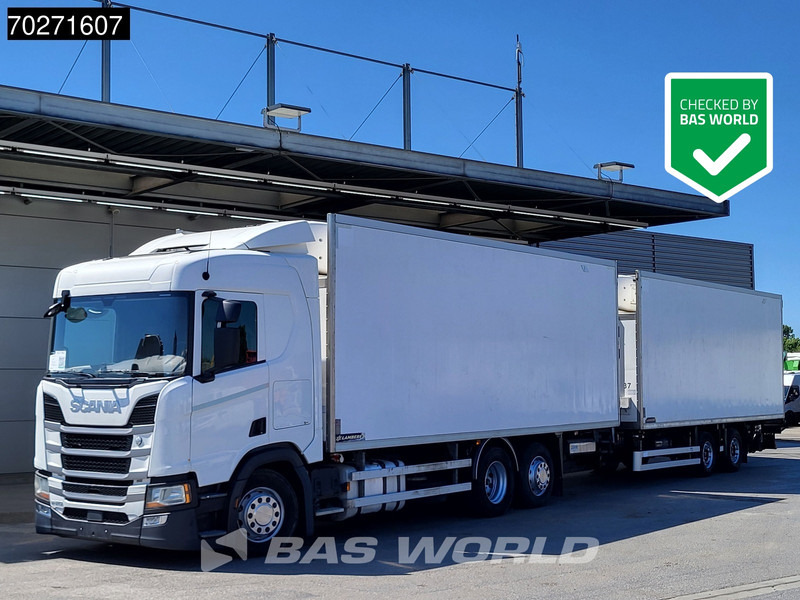 Scania R410 6X2 Carrier Supra 1250Mt Lamberet Retarder Liftachse Ladebordwand Euro 6 - Lastebil med kjøl: bilde 1 Scania R410 6X2 Carrier Supra 1250Mt Lamberet Retarder Liftachse Ladebordwand Euro 6 - Lastebil med kjøl: bilde 1