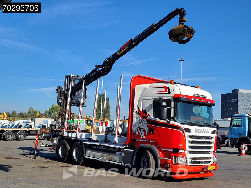 Scania R450 R 6X4 NL-Truck Kesla 2110T Crane Kran Holztransport Manual ACC Xenon Euro 6 - Tømmerbil, Kranbil: bilde 3 Scania R450 R 6X4 NL-Truck Kesla 2110T Crane Kran Holztransport Manual ACC Xenon Euro 6 - Tømmerbil, Kranbil: bilde 3