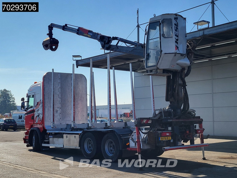 Scania R450 R 6X4 NL-Truck Kesla 2110T Crane Kran Holztransport Manual ACC Xenon Euro 6 - Tømmerbil, Kranbil: bilde 2 Scania R450 R 6X4 NL-Truck Kesla 2110T Crane Kran Holztransport Manual ACC Xenon Euro 6 - Tømmerbil, Kranbil: bilde 2