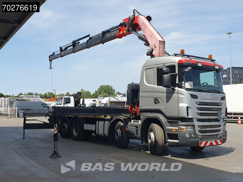 Scania R480 8X2 FASSI F660AXP.25 Manual Retarder Lift+Lenkachse Euro 5 - Planbil, Kranbil: bilde 2 Scania R480 8X2 FASSI F660AXP.25 Manual Retarder Lift+Lenkachse Euro 5 - Planbil, Kranbil: bilde 2