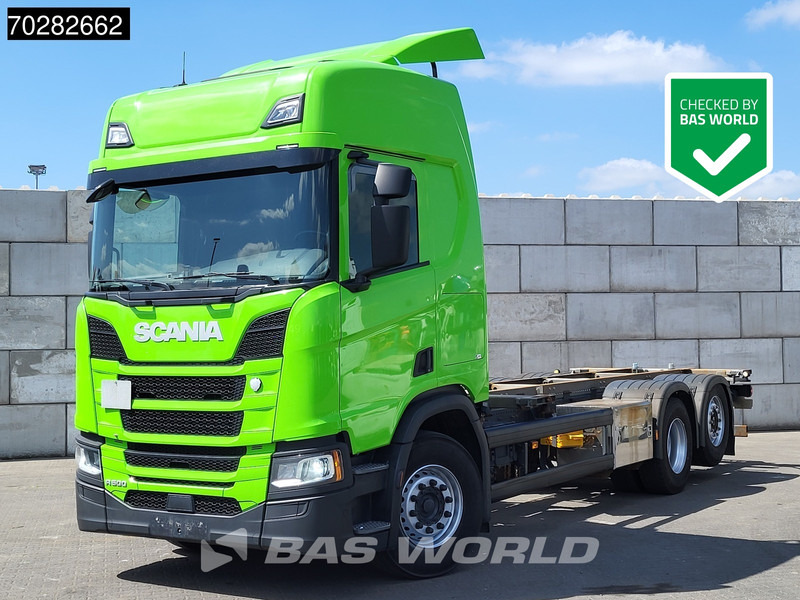 Scania R500 6X2 Retarder LED ACC Euro 6 - Container-transport/ Vekselflak lastebil: bilde 1 Scania R500 6X2 Retarder LED ACC Euro 6 - Container-transport/ Vekselflak lastebil: bilde 1