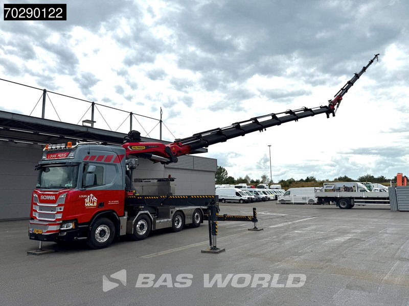 Scania R500 8X2 NL-Truck Palfinger PK165002 TEC 7 Crane Winch Fly-Jib Retarder Lift+steering - Planbil, Kranbil: bilde 3 Scania R500 8X2 NL-Truck Palfinger PK165002 TEC 7 Crane Winch Fly-Jib Retarder Lift+steering - Planbil, Kranbil: bilde 3