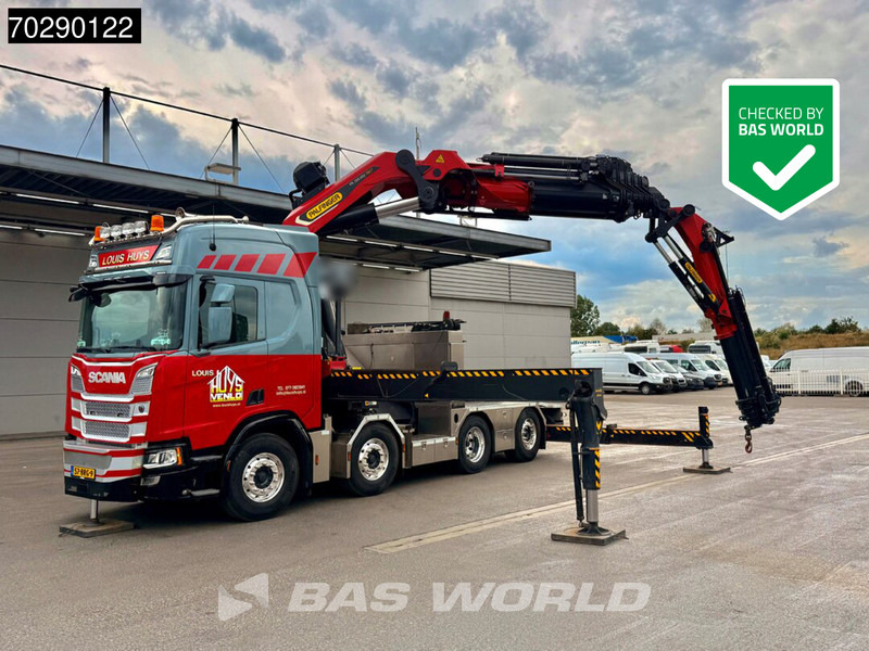 Scania R500 8X2 NL-Truck Palfinger PK165002 TEC 7 Crane Winch Fly-Jib Retarder Lift+steering - Planbil, Kranbil: bilde 1 Scania R500 8X2 NL-Truck Palfinger PK165002 TEC 7 Crane Winch Fly-Jib Retarder Lift+steering - Planbil, Kranbil: bilde 1
