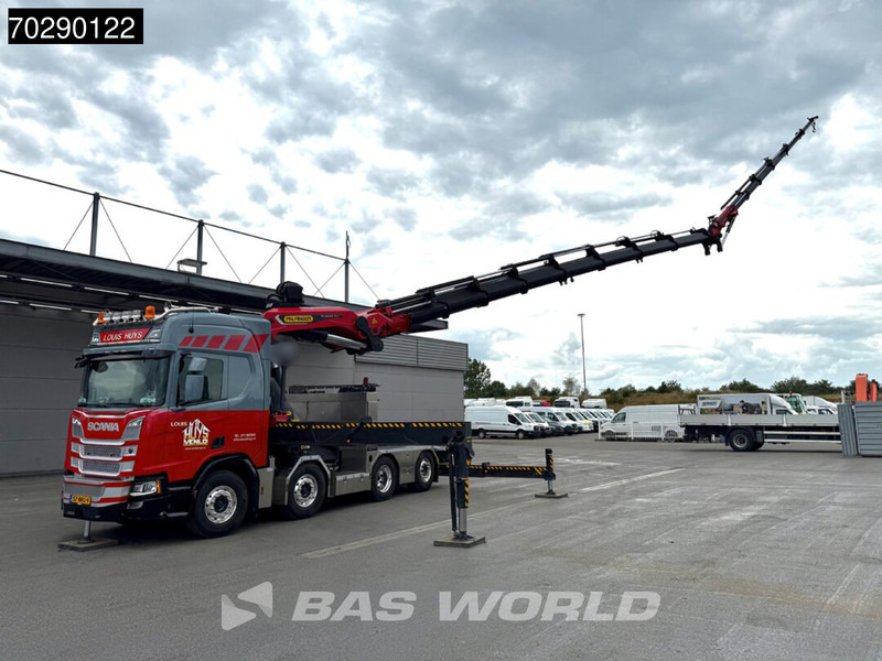 Scania R500 8X2 NL-Truck Palfinger PK165002 TEC 7 Crane Winch Fly-Jib Retarder Lift+steering - Planbil, Kranbil: bilde 3 Scania R500 8X2 NL-Truck Palfinger PK165002 TEC 7 Crane Winch Fly-Jib Retarder Lift+steering - Planbil, Kranbil: bilde 3