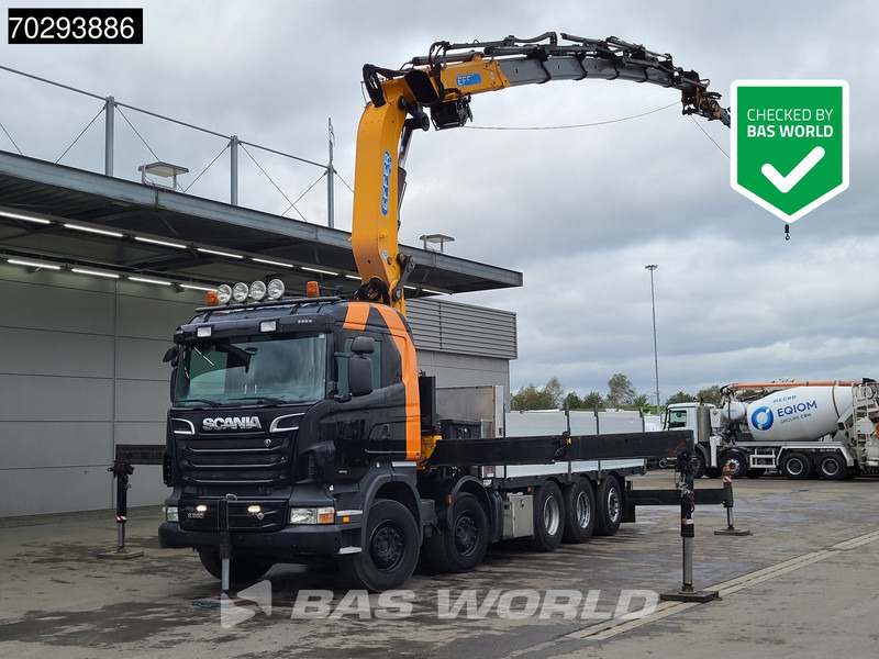 Scania R560 R 10X4 EFFER 655 / 6S Crane +Jib Winch 3-Pedals Lift+Steering-Axle Retarder Euro 5 - Planbil, Kranbil: bilde 1 Scania R560 R 10X4 EFFER 655 / 6S Crane +Jib Winch 3-Pedals Lift+Steering-Axle Retarder Euro 5 - Planbil, Kranbil: bilde 1