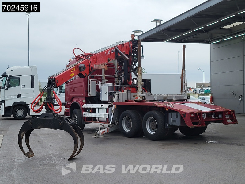 Scania R580 6X4 3-Pedals Jonsered J28505 83 Crane Kran Steel-suspension Retarder Euro 6 - Tømmerbil, Kranbil: bilde 3 Scania R580 6X4 3-Pedals Jonsered J28505 83 Crane Kran Steel-suspension Retarder Euro 6 - Tømmerbil, Kranbil: bilde 3