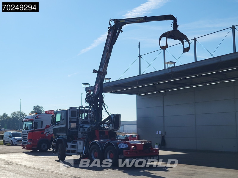 Scania R580 6X4 Holz Kran Diebolt D28 Full-Steel - Tømmerbil, Kranbil: bilde 2 Scania R580 6X4 Holz Kran Diebolt D28 Full-Steel - Tømmerbil, Kranbil: bilde 2