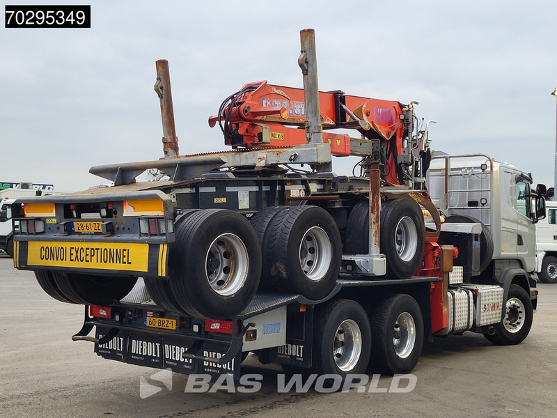 Scania R580 R 6X4 NL-Truck Diebolt D28.81 Kran Crane Holztransport + Dolly Retarder Euro 6 - Tømmerbil, Kranbil: bilde 5 Scania R580 R 6X4 NL-Truck Diebolt D28.81 Kran Crane Holztransport + Dolly Retarder Euro 6 - Tømmerbil, Kranbil: bilde 5