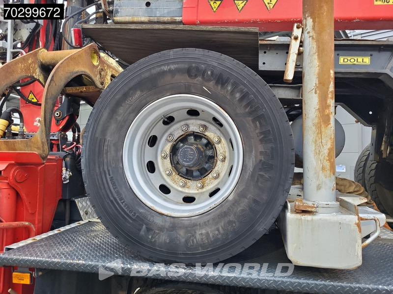 Tømmerbil, Kranbil Scania R580 R 6X4 NL-Truck Diebolt D28.81 Kran Crane Holztransport + Dolly Retarder Euro 6: bilde 17