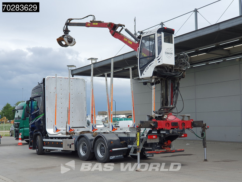 Scania S650 S 6X4 Tajfun LIV100K Kran Holztransport Retarder 3-Pedals Euro 6 - Tømmerbil, Kranbil: bilde 2 Scania S650 S 6X4 Tajfun LIV100K Kran Holztransport Retarder 3-Pedals Euro 6 - Tømmerbil, Kranbil: bilde 2