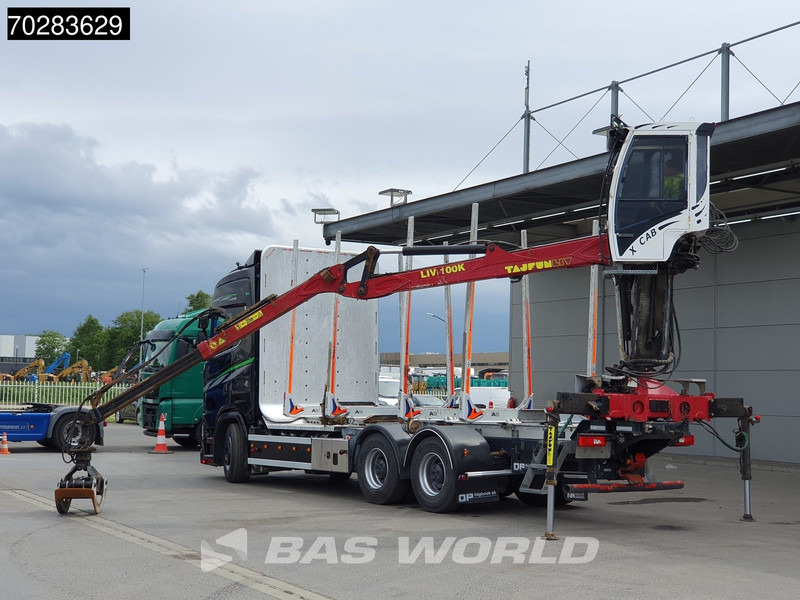 Scania S650 S 6X4 Tajfun LIV100K Kran Holztransport Retarder 3-Pedals Euro 6 - Tømmerbil, Kranbil: bilde 5 Scania S650 S 6X4 Tajfun LIV100K Kran Holztransport Retarder 3-Pedals Euro 6 - Tømmerbil, Kranbil: bilde 5