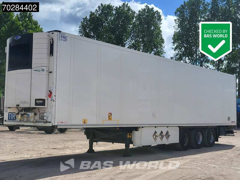 Schmitz Cargobull SCB*S3B 3 axles Doppelstock Doppelverdampfer Blumenbreit Palettenkasten - Kjølesemi: bilde 1 Schmitz Cargobull SCB*S3B 3 axles Doppelstock Doppelverdampfer Blumenbreit Palettenkasten - Kjølesemi: bilde 1