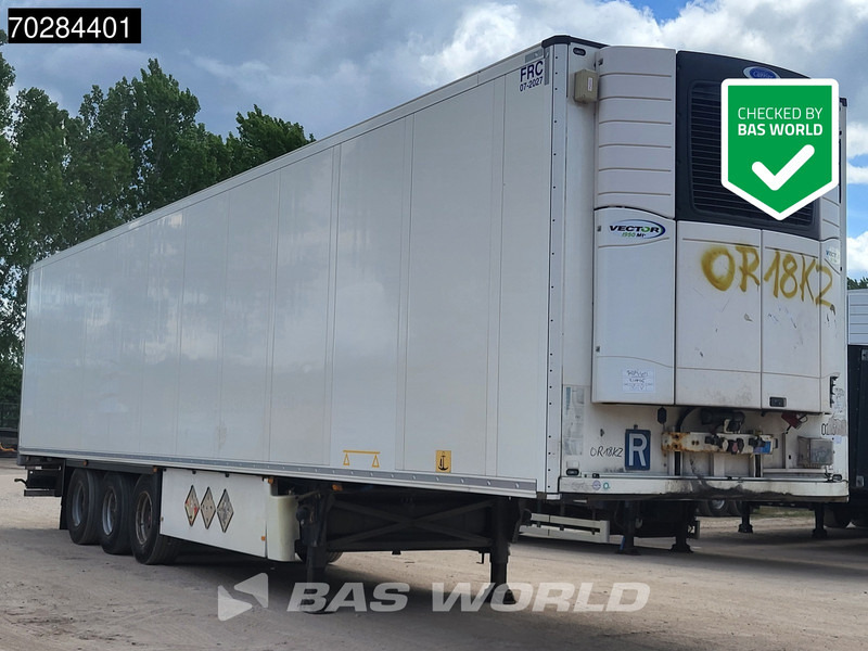 Schmitz Cargobull SCB*S3B 3 axles Doppelstock Doppelverdampfer Blumenbreit Palettenkasten - Kjølesemi: bilde 1 Schmitz Cargobull SCB*S3B 3 axles Doppelstock Doppelverdampfer Blumenbreit Palettenkasten - Kjølesemi: bilde 1