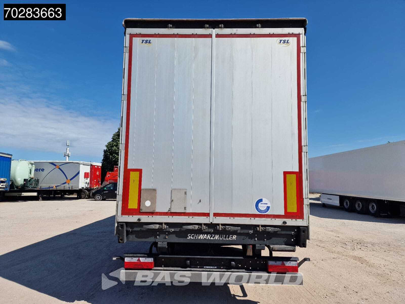 Gardintrailer Schwarzmüller S1 3 axles Liftachse Palettenkasten Anti vandalismSliding Roof SAF: bilde 7