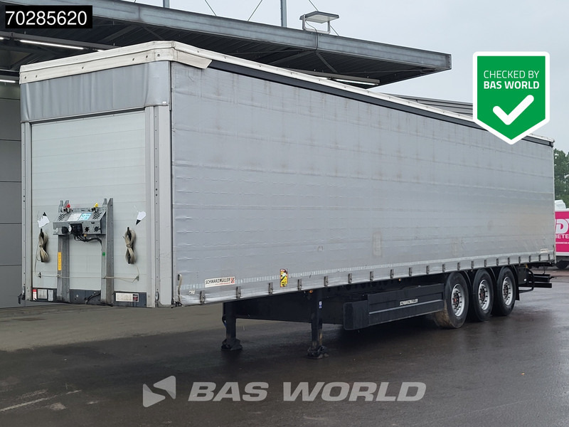 Schwarzmüller S1 Liftachse Palettenkasten Anti vandalism Sliding Roof SAF - Gardintrailer: bilde 1 Schwarzmüller S1 Liftachse Palettenkasten Anti vandalism Sliding Roof SAF - Gardintrailer: bilde 1