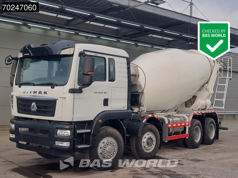 Sitrak G5 350 8X4 8m3 Liebherr HTM 804 H Mixer Big-Axle Steelsuspension - Betongbil: bilde 1 Sitrak G5 350 8X4 8m3 Liebherr HTM 804 H Mixer Big-Axle Steelsuspension - Betongbil: bilde 1