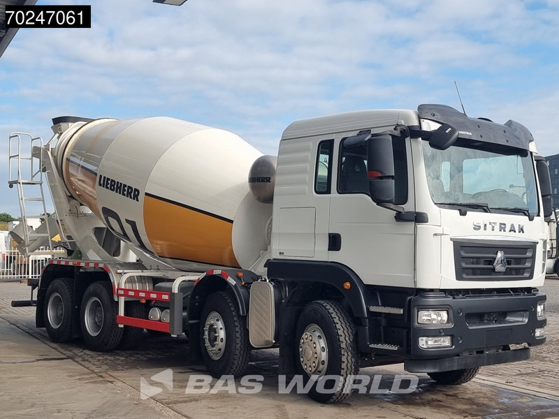 Sitrak G5 350 8X4 NEW! 8m3 Liebherr Mixer Big-Axle Steel Suspension - Betongbil: bilde 3 Sitrak G5 350 8X4 NEW! 8m3 Liebherr Mixer Big-Axle Steel Suspension - Betongbil: bilde 3