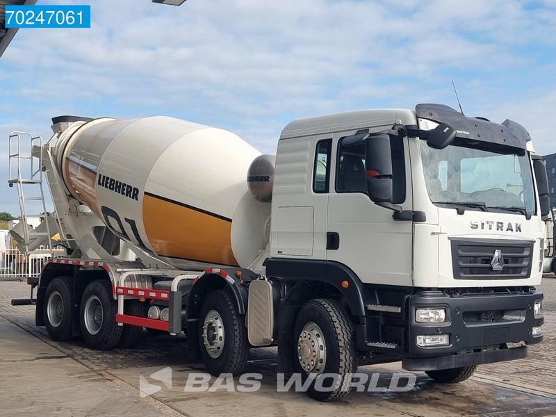 Sitrak G5 350 8X4 NEW! 8m3 Liebherr Mixer Big-Axle Steel Suspension - Betongbil: bilde 3 Sitrak G5 350 8X4 NEW! 8m3 Liebherr Mixer Big-Axle Steel Suspension - Betongbil: bilde 3