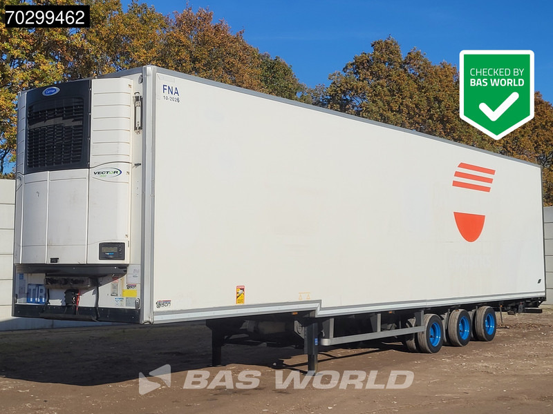 Talson Carrier Vector 1550 3 axles NL-Trailer Mega Aircargo Rollenbett Luftfracht Liftachse Blumenbreit - Kjølesemi: bilde 1 Talson Carrier Vector 1550 3 axles NL-Trailer Mega Aircargo Rollenbett Luftfracht Liftachse Blumenbreit - Kjølesemi: bilde 1