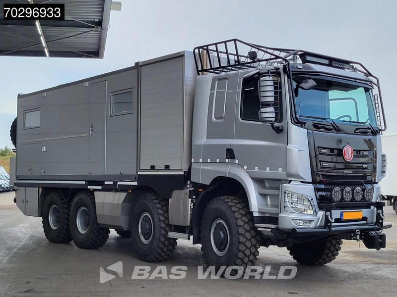 Tatra T158 8X8 NL-Truck 8x8 Off-Grid Camper Hydraulic Winch Generator Retarder Airco Euro 6 - Helintegrert bobil: bilde 3 Tatra T158 8X8 NL-Truck 8x8 Off-Grid Camper Hydraulic Winch Generator Retarder Airco Euro 6 - Helintegrert bobil: bilde 3