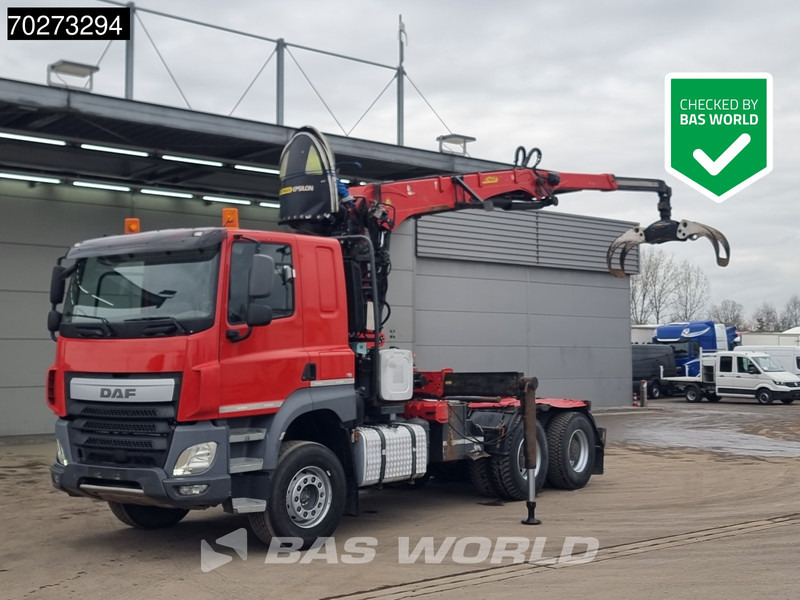 DAF CF 510 6X4 Big-Axle Palfinger Epsilon - Trekkvogn: bilde 1 DAF CF 510 6X4 Big-Axle Palfinger Epsilon - Trekkvogn: bilde 1