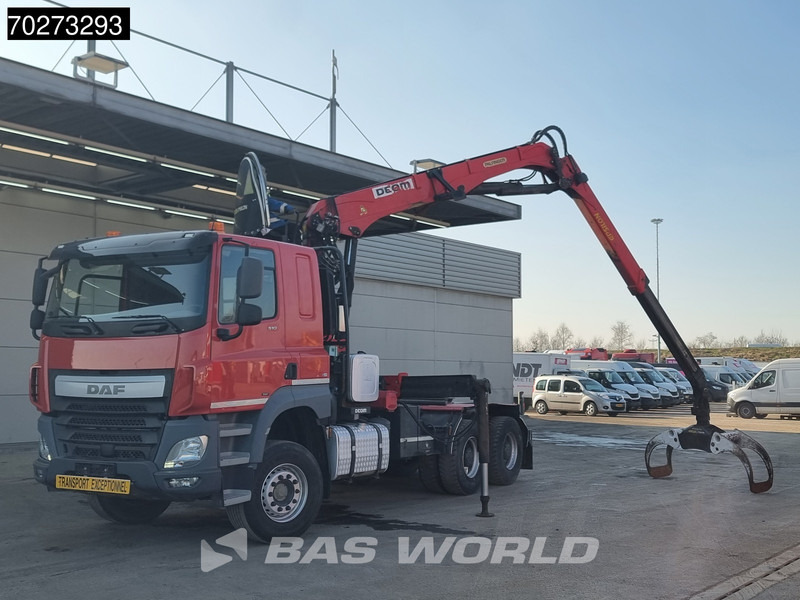 DAF CF 510 6X4 Retarder Big-Axle Holz Kran Palfinger Epsilon S260L82 - Trekkvogn: bilde 5 DAF CF 510 6X4 Retarder Big-Axle Holz Kran Palfinger Epsilon S260L82 - Trekkvogn: bilde 5