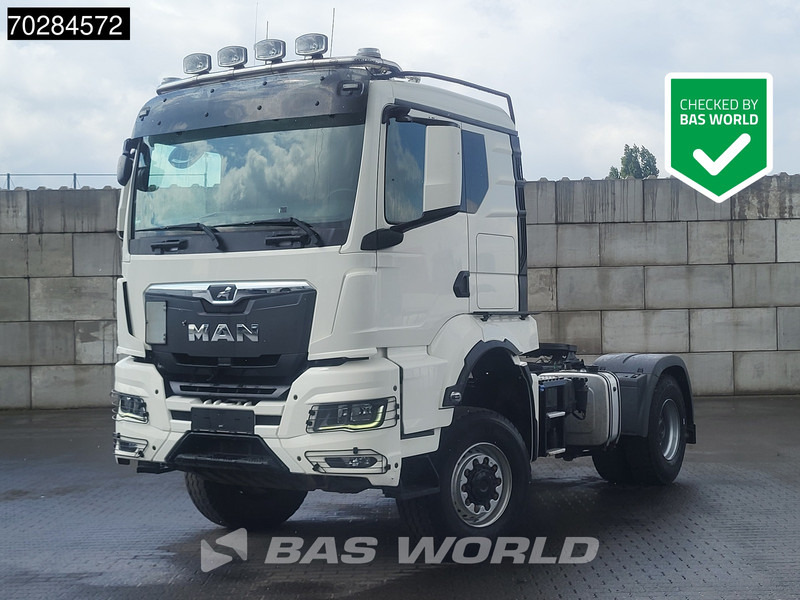 MAN TGS 22.510 4X4 4x4 Allrad! Big-Axle Hydraulik Drumbrakes Navi - Trekkvogn: bilde 1 MAN TGS 22.510 4X4 4x4 Allrad! Big-Axle Hydraulik Drumbrakes Navi - Trekkvogn: bilde 1