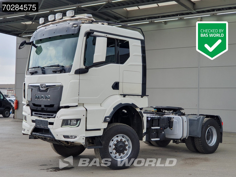 MAN TGS 22.510 4X4 4x4 Allrad! Big-Axle Hydraulik Drumbrakes Navi - Trekkvogn: bilde 1 MAN TGS 22.510 4X4 4x4 Allrad! Big-Axle Hydraulik Drumbrakes Navi - Trekkvogn: bilde 1