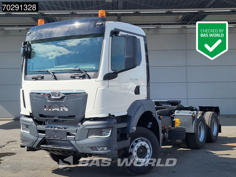 MAN TGS 33.400 6X4 NEW! Full-Steel Big-Axle Drumbrakes LED Euro 2 - Trekkvogn: bilde 1 MAN TGS 33.400 6X4 NEW! Full-Steel Big-Axle Drumbrakes LED Euro 2 - Trekkvogn: bilde 1