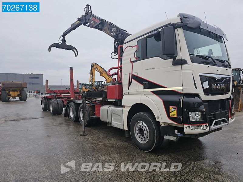 MAN TGX 26.580 6X4 Jonsered 2490 HolzKran Retarder Hiab Crane Big-Axle XL - Trekkvogn: bilde 3 MAN TGX 26.580 6X4 Jonsered 2490 HolzKran Retarder Hiab Crane Big-Axle XL - Trekkvogn: bilde 3