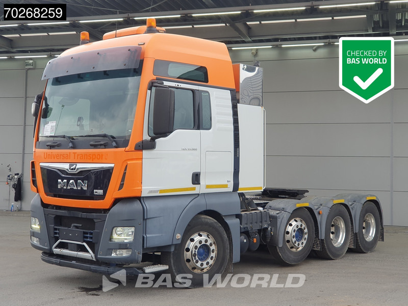 MAN TGX 33.580 8X4 160T Retarder XXL Lift+Lenkachse Standklima ACC Xenon - Trekkvogn: bilde 1 MAN TGX 33.580 8X4 160T Retarder XXL Lift+Lenkachse Standklima ACC Xenon - Trekkvogn: bilde 1