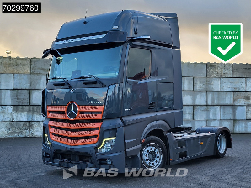 Mercedes-Benz Actros 1842 4X2 GigaSpace Mega Retarder 2xTanks ACC Standklima Euro 6 - Trekkvogn: bilde 1 Mercedes-Benz Actros 1842 4X2 GigaSpace Mega Retarder 2xTanks ACC Standklima Euro 6 - Trekkvogn: bilde 1