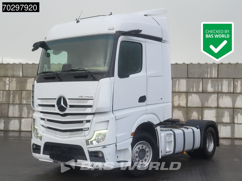 Mercedes-Benz Actros 1845 4X2 StreamSpace 2xTanks Standairco MirrorCam Navi PPC Euro 6 - Trekkvogn: bilde 1 Mercedes-Benz Actros 1845 4X2 StreamSpace 2xTanks Standairco MirrorCam Navi PPC Euro 6 - Trekkvogn: bilde 1