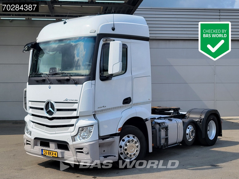 Mercedes-Benz Actros 2343 Actros 6X2 NL-Truck StreamSpace Liftachse Standklima - Trekkvogn: bilde 1 Mercedes-Benz Actros 2343 Actros 6X2 NL-Truck StreamSpace Liftachse Standklima - Trekkvogn: bilde 1