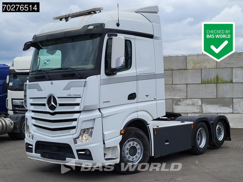 Mercedes-Benz Actros 2551 6X2 Streamspace Hydraulik PTO - Trekkvogn: bilde 1 Mercedes-Benz Actros 2551 6X2 Streamspace Hydraulik PTO - Trekkvogn: bilde 1