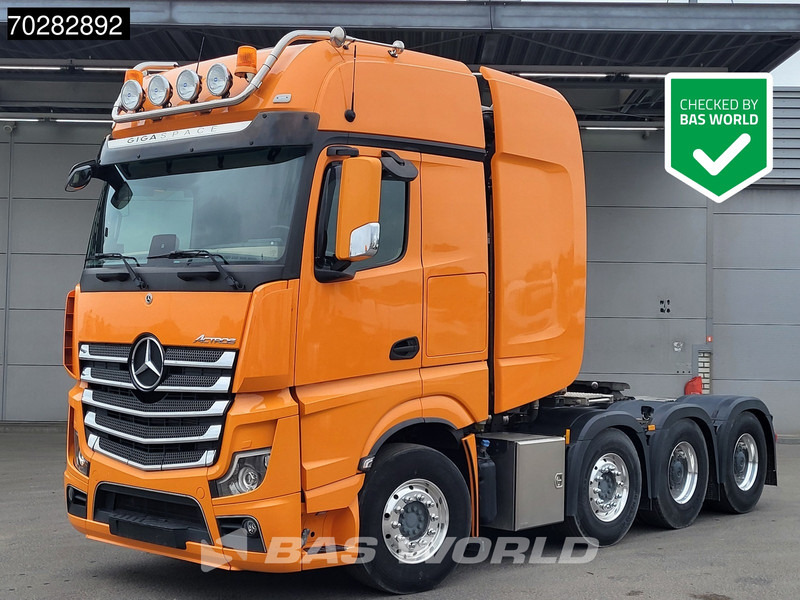 Mercedes-Benz Actros 4163 8X4 180T GigaSpace Retarder Hydrauliek BigAxle Alcoa´s - Trekkvogn: bilde 1 Mercedes-Benz Actros 4163 8X4 180T GigaSpace Retarder Hydrauliek BigAxle Alcoa´s - Trekkvogn: bilde 1