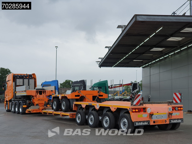 Mercedes-Benz Actros 8X4 180T GigaSpace Retarder Hydrauliek BigAxle Alcoa´s // Lowbed Trailer / 6 Axles / Hydraulic Pendle Axles / Extendable - Trekkvogn: bilde 3 Mercedes-Benz Actros 8X4 180T GigaSpace Retarder Hydrauliek BigAxle Alcoa´s // Lowbed Trailer / 6 Axles / Hydraulic Pendle Axles / Extendable - Trekkvogn: bilde 3