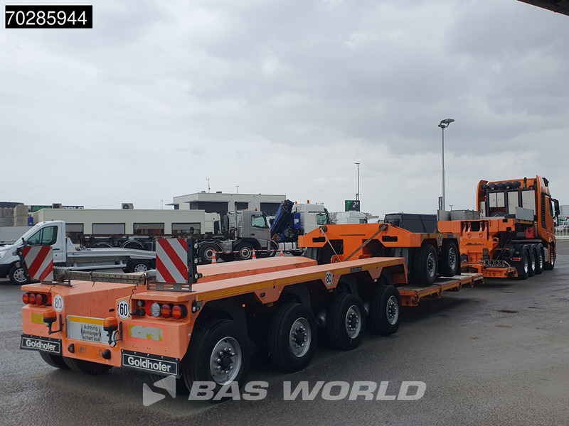 Mercedes-Benz Actros 8X4 180T GigaSpace Retarder Hydrauliek BigAxle Alcoa´s // Lowbed Trailer / 6 Axles / Hydraulic Pendle Axles / Extendable - Trekkvogn: bilde 5 Mercedes-Benz Actros 8X4 180T GigaSpace Retarder Hydrauliek BigAxle Alcoa´s // Lowbed Trailer / 6 Axles / Hydraulic Pendle Axles / Extendable - Trekkvogn: bilde 5