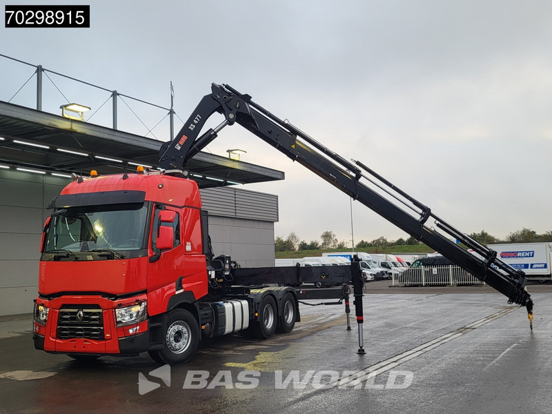 Renault T 520 6X4 Hiab 477E-7 HIDUO Crane Kran Big-Axle Euro 6 - Trekkvogn: bilde 5 Renault T 520 6X4 Hiab 477E-7 HIDUO Crane Kran Big-Axle Euro 6 - Trekkvogn: bilde 5