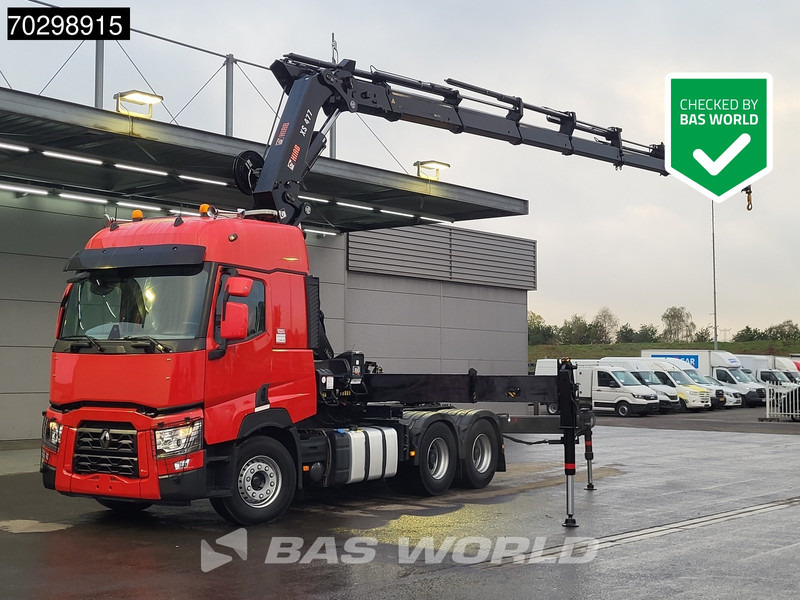 Renault T 520 6X4 Hiab 477E-7 HIDUO Crane Kran Big-Axle Euro 6 - Trekkvogn: bilde 1 Renault T 520 6X4 Hiab 477E-7 HIDUO Crane Kran Big-Axle Euro 6 - Trekkvogn: bilde 1