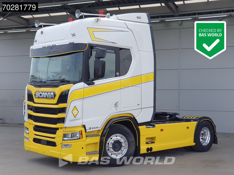 Scania R520 4X2 Full-Air Retarder 2x Tanks Standklima Leather Alcoa's - Trekkvogn: bilde 1 Scania R520 4X2 Full-Air Retarder 2x Tanks Standklima Leather Alcoa's - Trekkvogn: bilde 1